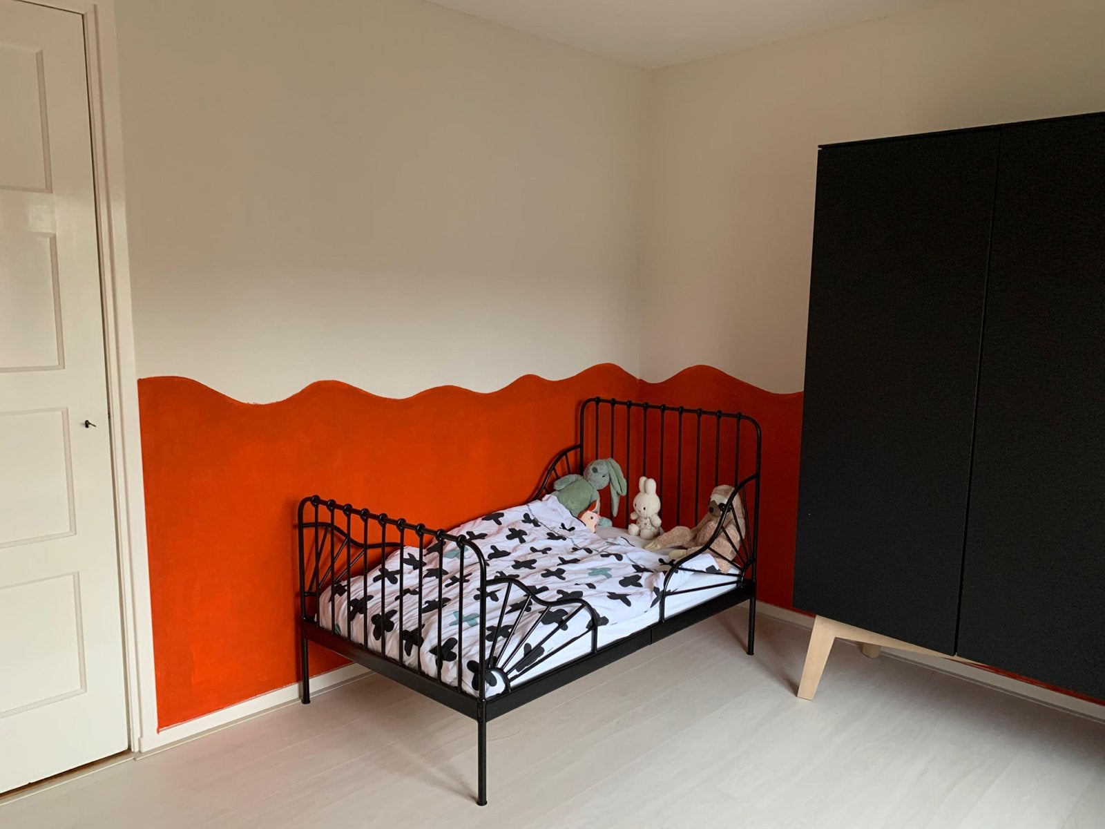IKEA Minnen meegroeibed met matras, Ophalen, Gebruikt, 70 tot 85 cm, Matras