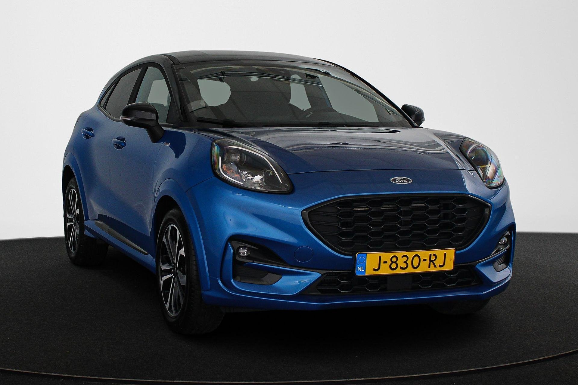 Ford Puma 1.0 EcoBoost Hybrid ST-Line Comfort & Winter Pack, Voorwielaandrijving, Euro 6, Blauw, Origineel Nederlands