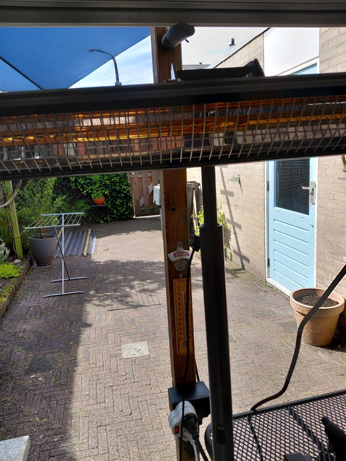 Terrasverwarming, Ophalen, Zo goed als nieuw