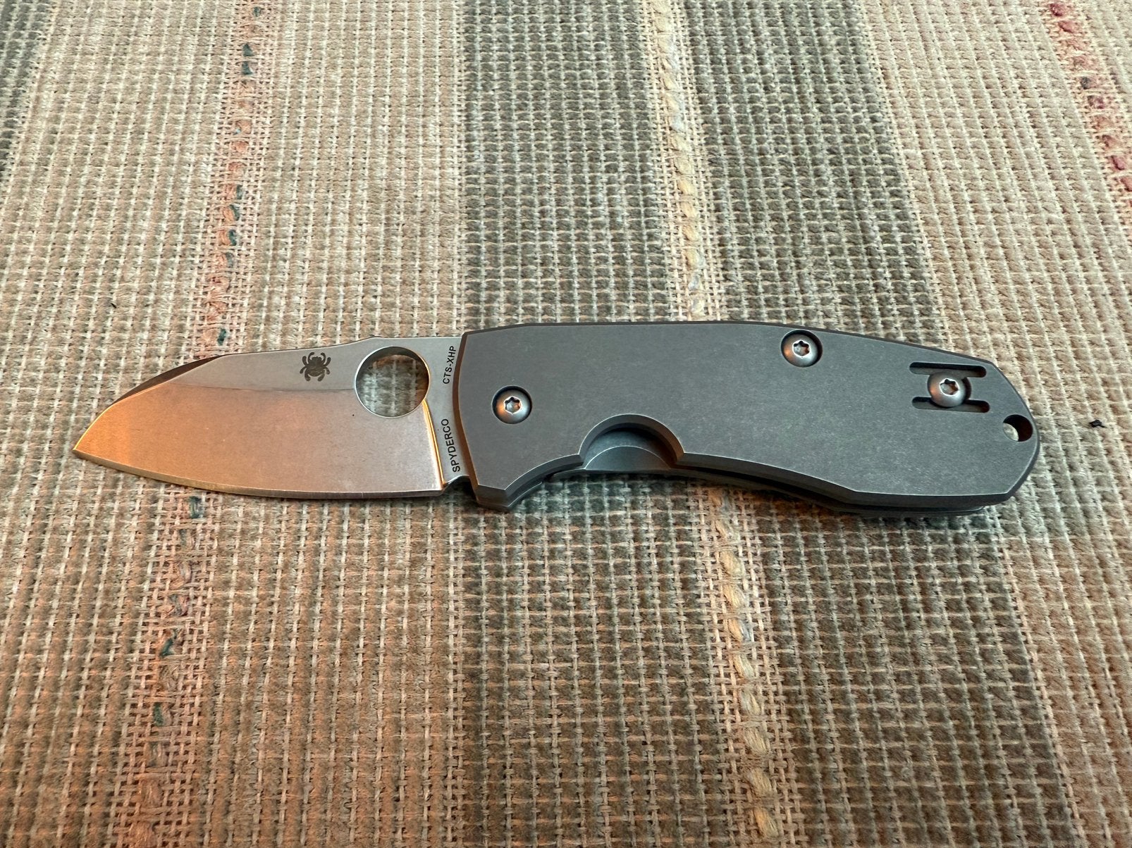 Nieuw Spyderco Techno 2 Marcin Slysz Design EDC Knife Zakmes, Ophalen of Verzenden, Nieuw