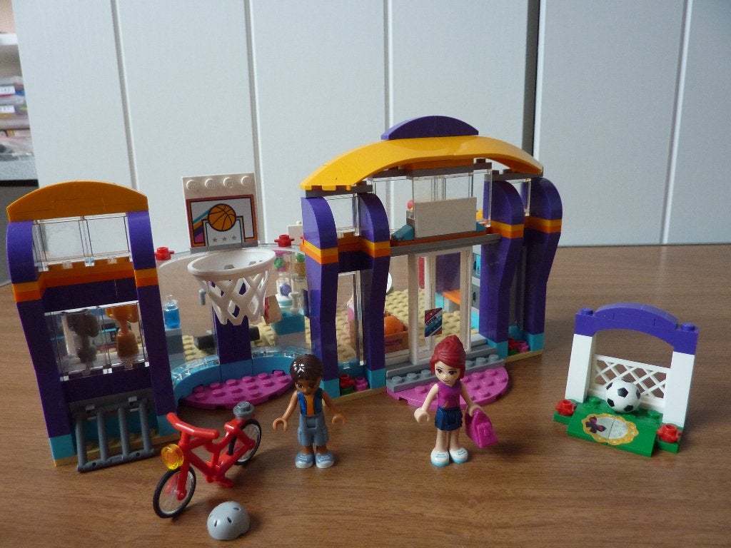 Lego Friends 41312 Heartlake sporthal, Gebruikt, Lego, Friends, Ophalen of Verzenden