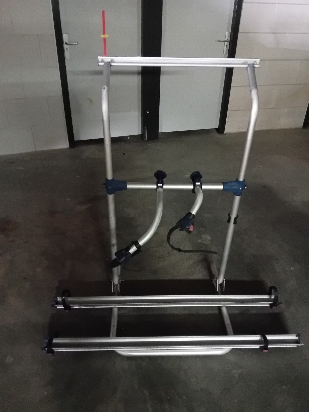Omni-Bike Plus fietsdrager voor caravan of camper, Ophalen of Verzenden, 2 fietsen, Gebruikt, Achterklepdrager