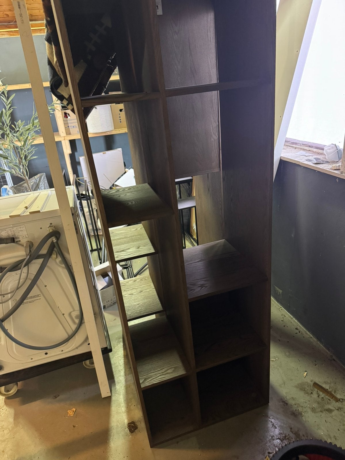 Doker hout vakken kast neiuw, Huis en Inrichting, Ophalen of Verzenden, Zo goed als nieuw