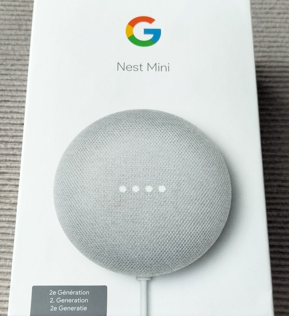 Google Nest Mini 2e generatie, Audio, Tv en Foto, Luidsprekers, Overige typen, Zo goed als nieuw, Minder dan 60 watt, Ophalen
