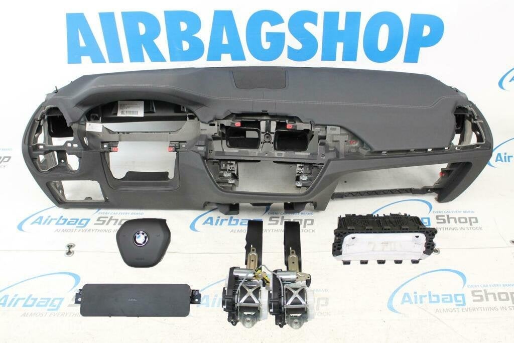 Airbag set - Dashboard wit stiksel speaker BMW X3 G01, Gebruikt, Ophalen of Verzenden