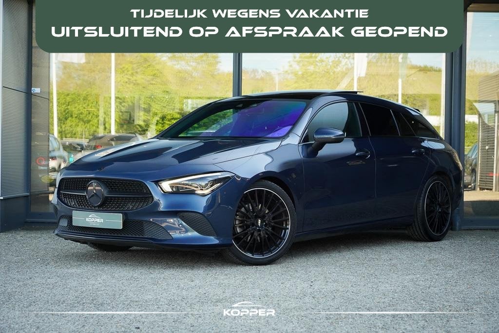 Mercedes-Benz CLA-klasse Shooting Brake 180 d / Aut / Pano /, Auto's, CLA, 4 cilinders, Blauw, 116 pk