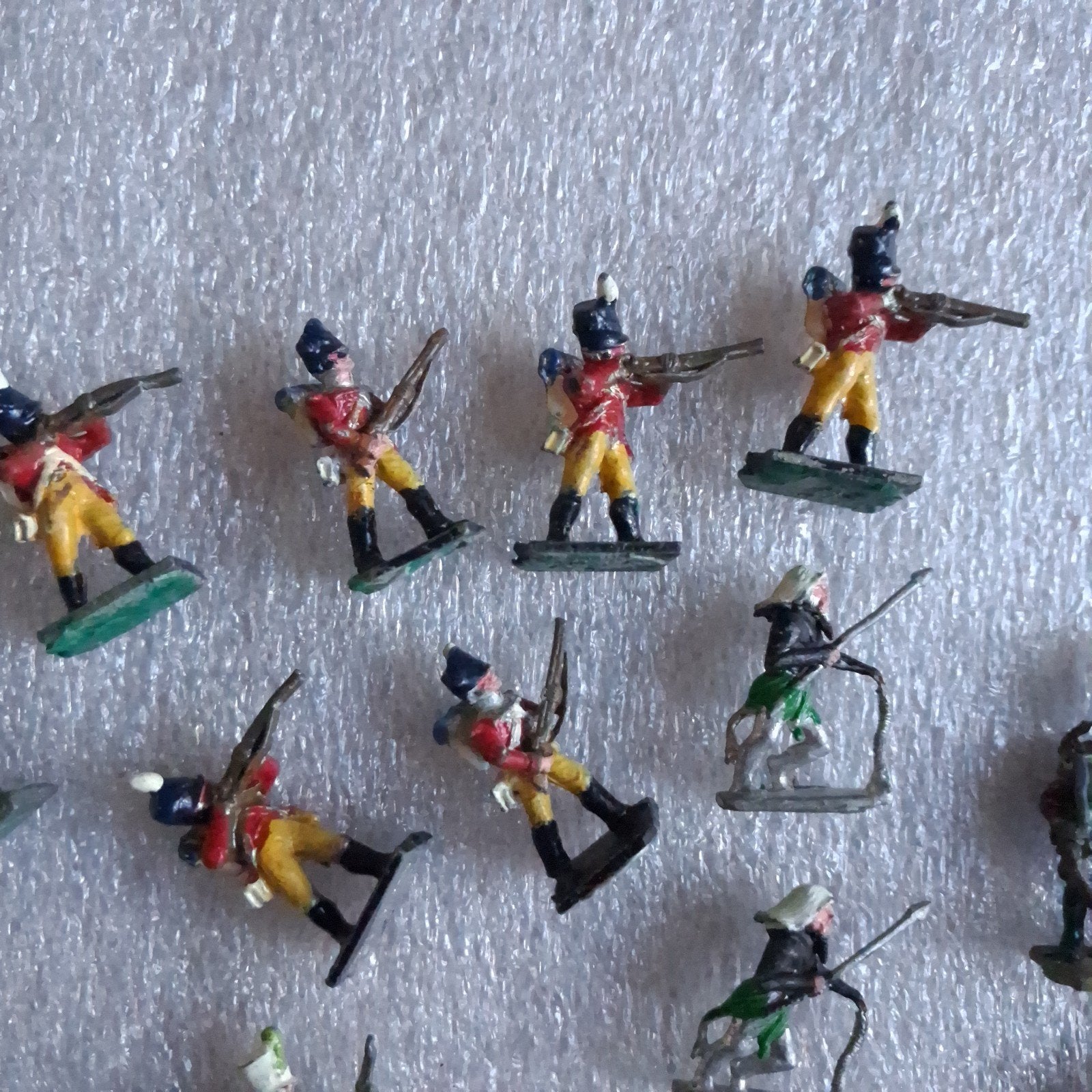 Tinnen Soldaatjes 21 Stuks, Verzenden