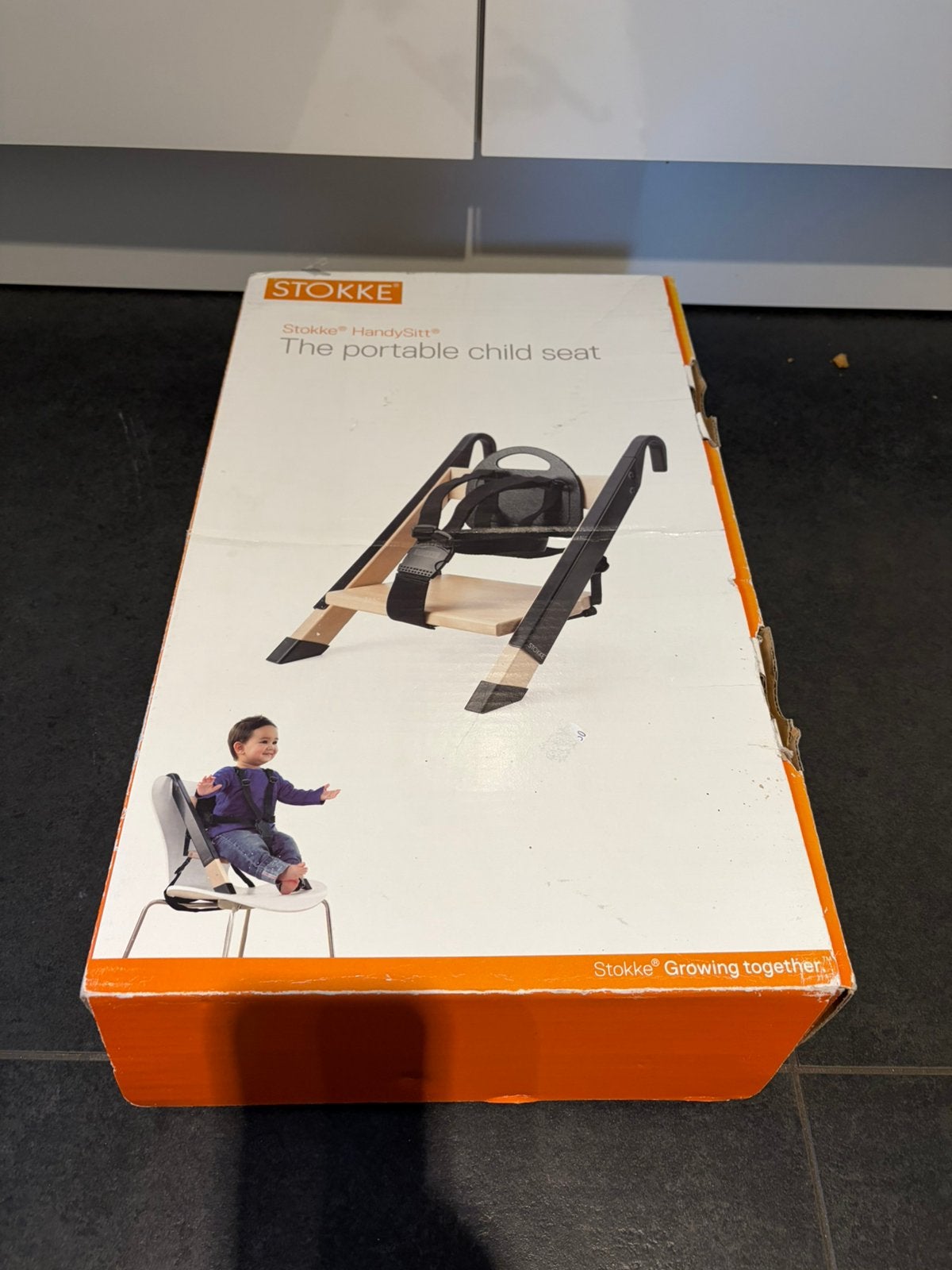 Stokke Handysitt wit, Ophalen of Verzenden, Gebruikt