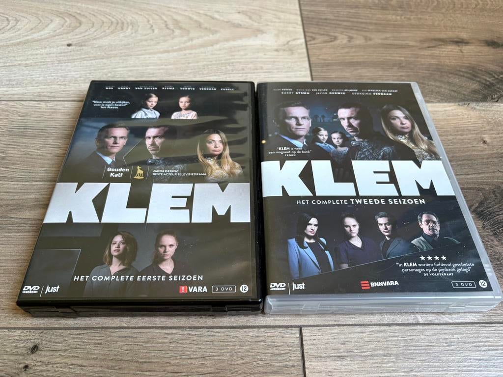 Klem seizoen 1&2 met Barry Atsma, Vanaf 12 jaar, Ophalen of Verzenden, Zo goed als nieuw, Actie en Avontuur