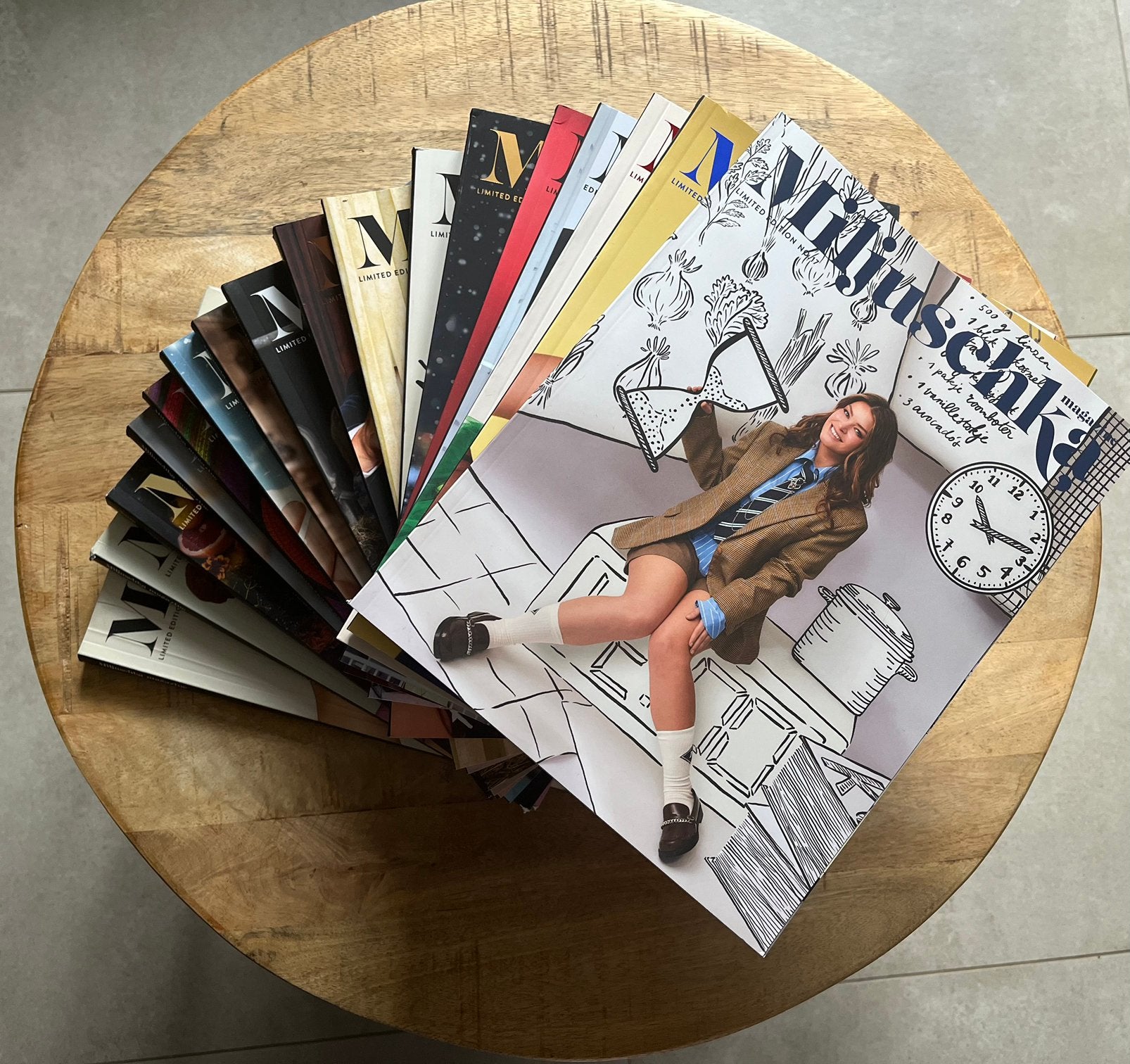 Miljuschka Magazine 1 tm 17, Ophalen, Zo goed als nieuw