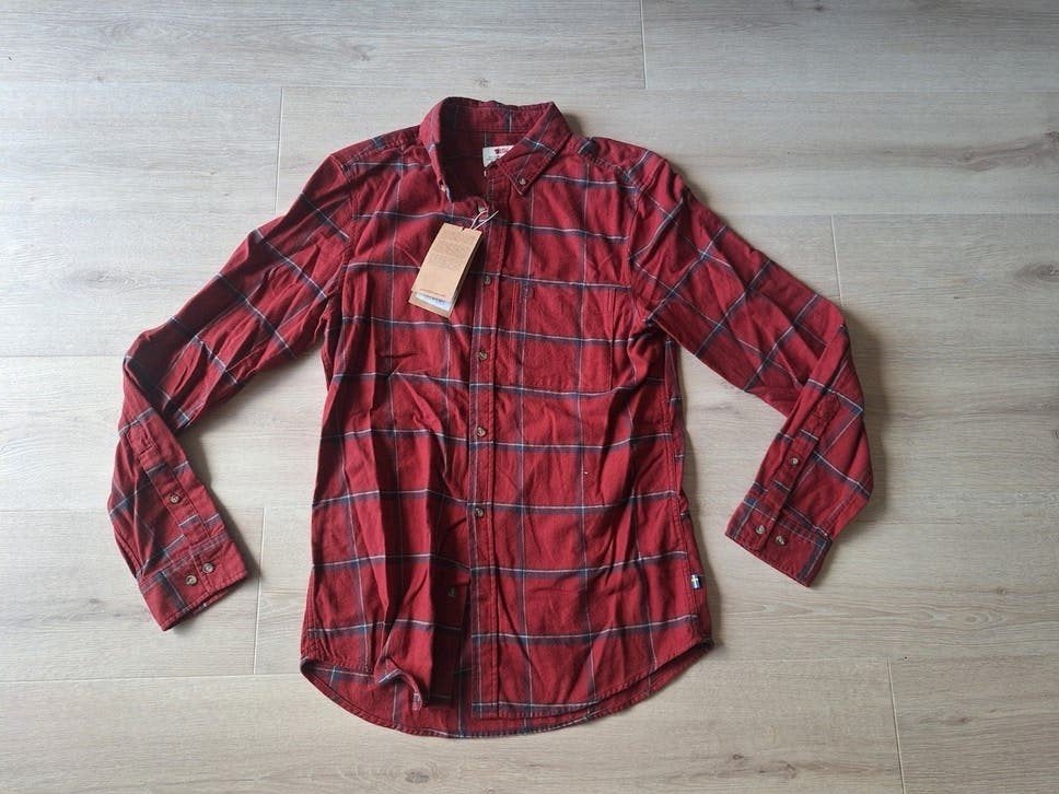 Fjällräven Övik Geruit Flanellen Overhemd - Nieuw met labels, Kleding | Heren, Halswijdte 38 (S) of kleiner, Nieuw, Ophalen of Verzenden