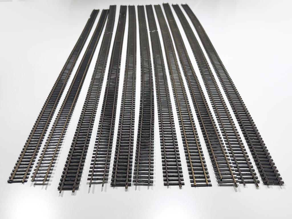 FLM: 9x 6006 + 2x GT-Italy Flexibele rails voor H0-spoor, Ophalen, Gebruikt, Gelijkstroom, Fleischmann