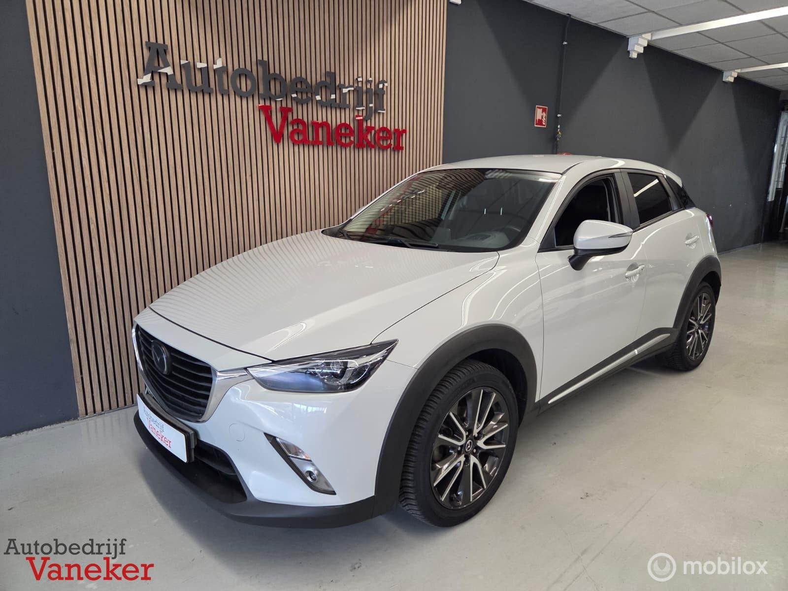 Mazda CX-3 2.0 SkyActiv-G 120 GT-M|ACC|Bose|HUD|Trekhaak|Cam, Auto's, Voorwielaandrijving, 1998 cc, Gebruikt, 4 cilinders