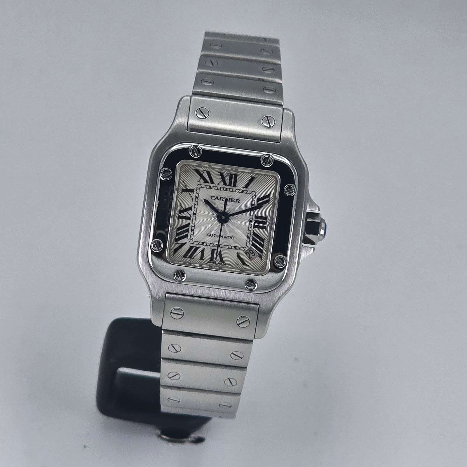 Cartier galbée 2423 nieuwstaat, Sieraden, Tassen en Uiterlijk, Ophalen, Zo goed als nieuw, Staal, Overige merken