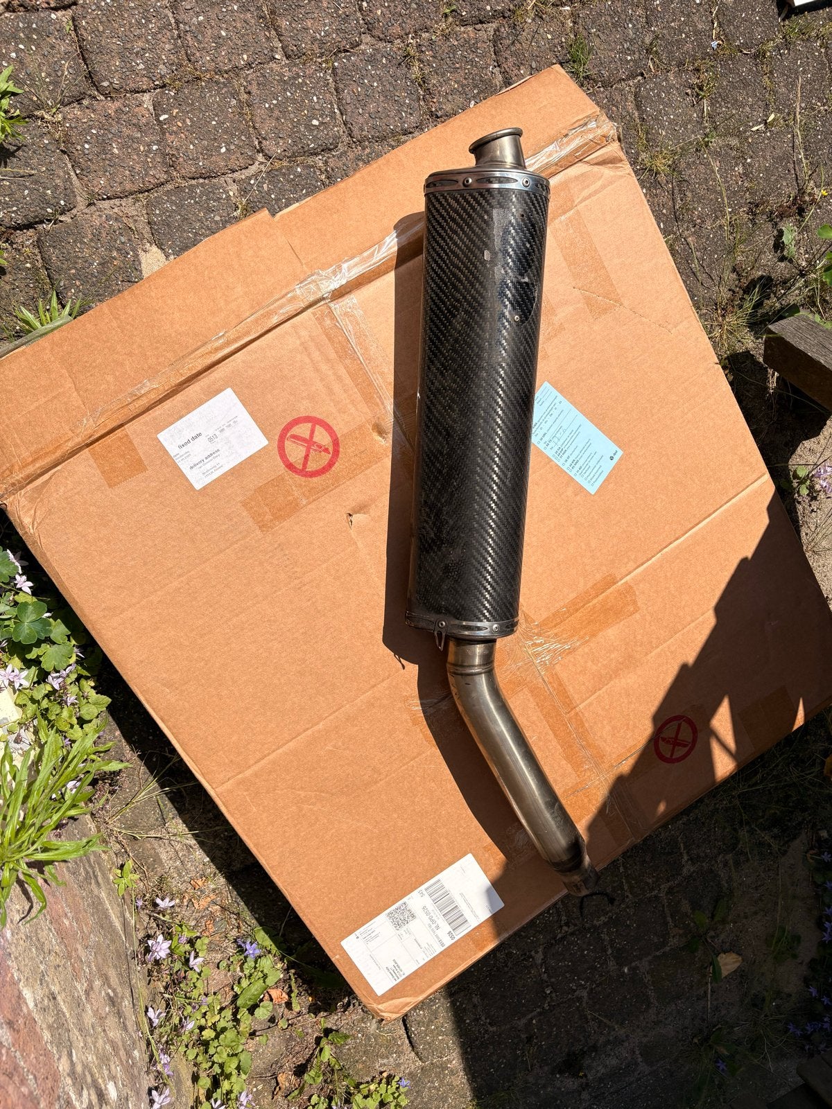 Gebruikte uitlaat Laser., Ophalen of Verzenden, Gebruikt