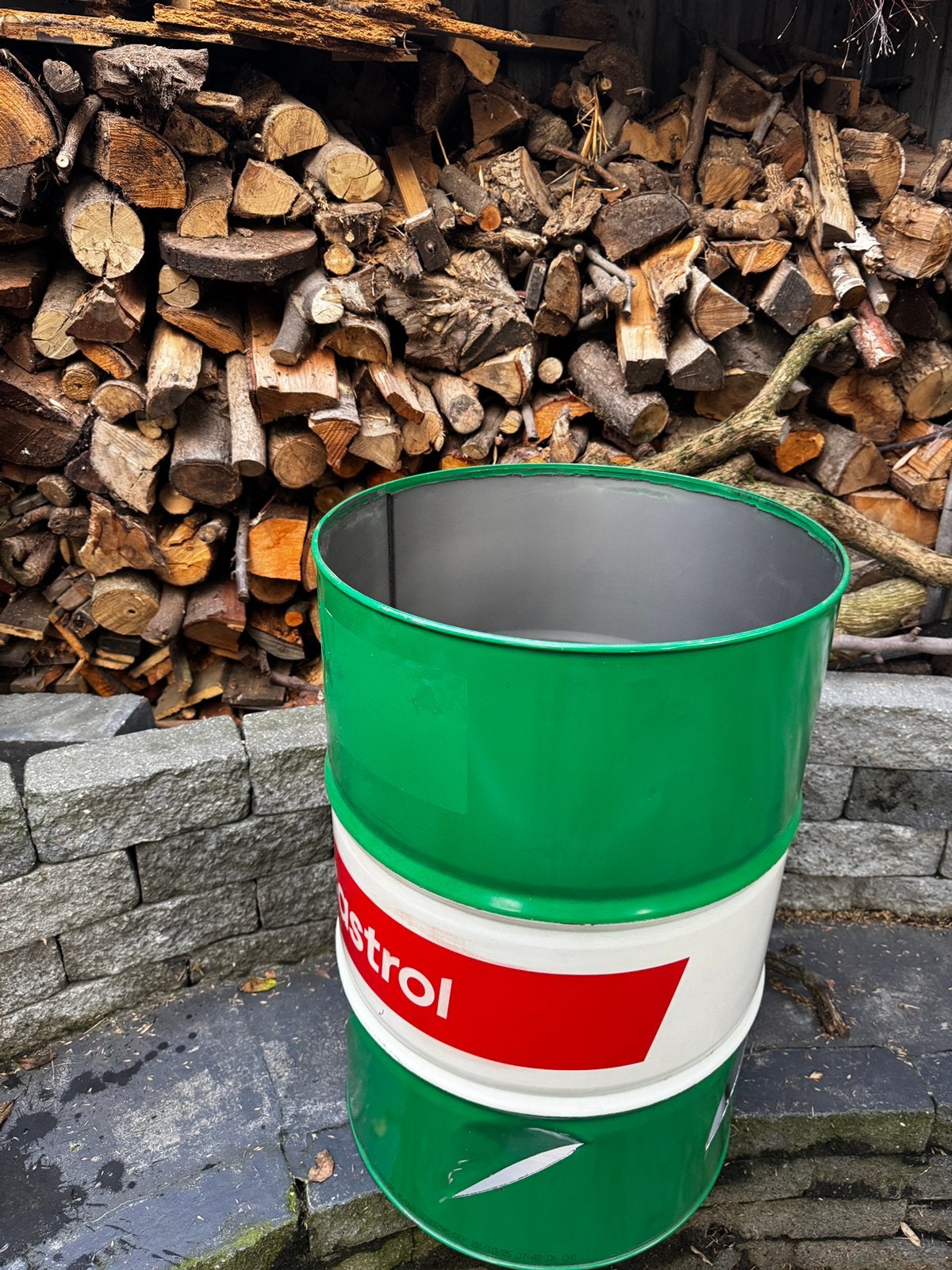 Stookton 200 liter en 60 liter, Tuin en Terras, Ophalen, Zo goed als nieuw