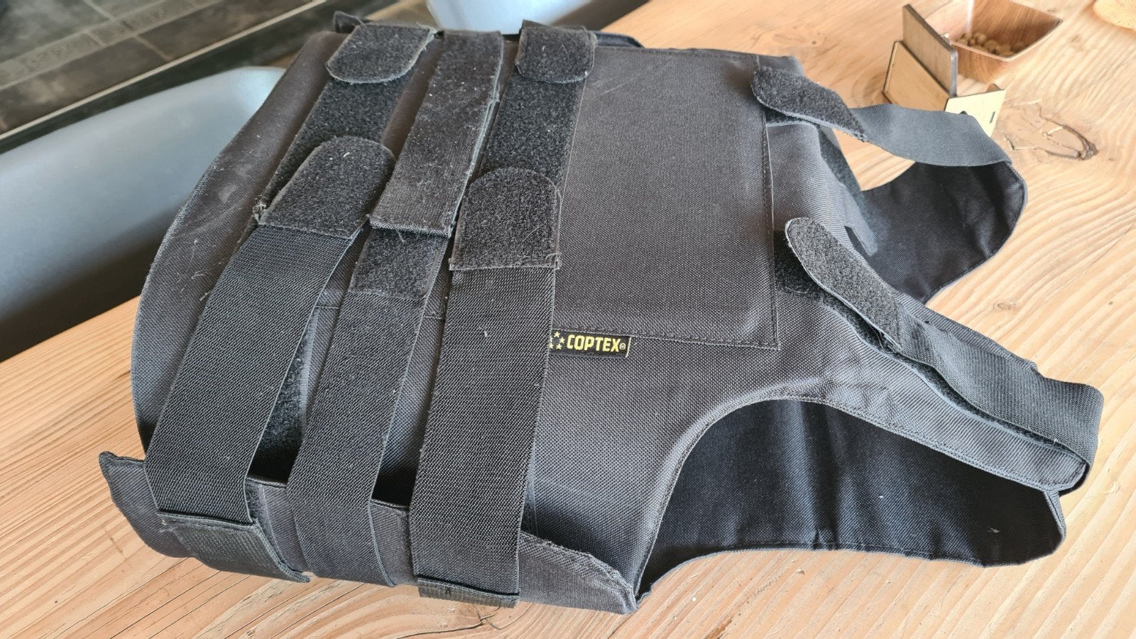 Zwart steek vest van Coptex, Ophalen of Verzenden, Zo goed als nieuw