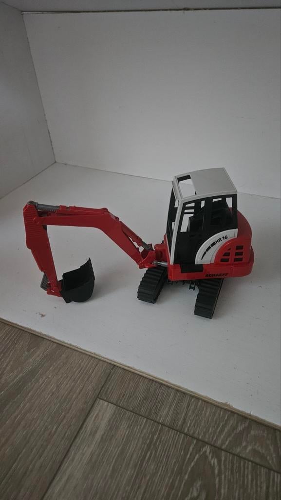 Schaeff HR16 Graafmachine Speelgoedmodel, Ophalen of Verzenden, Gebruikt
