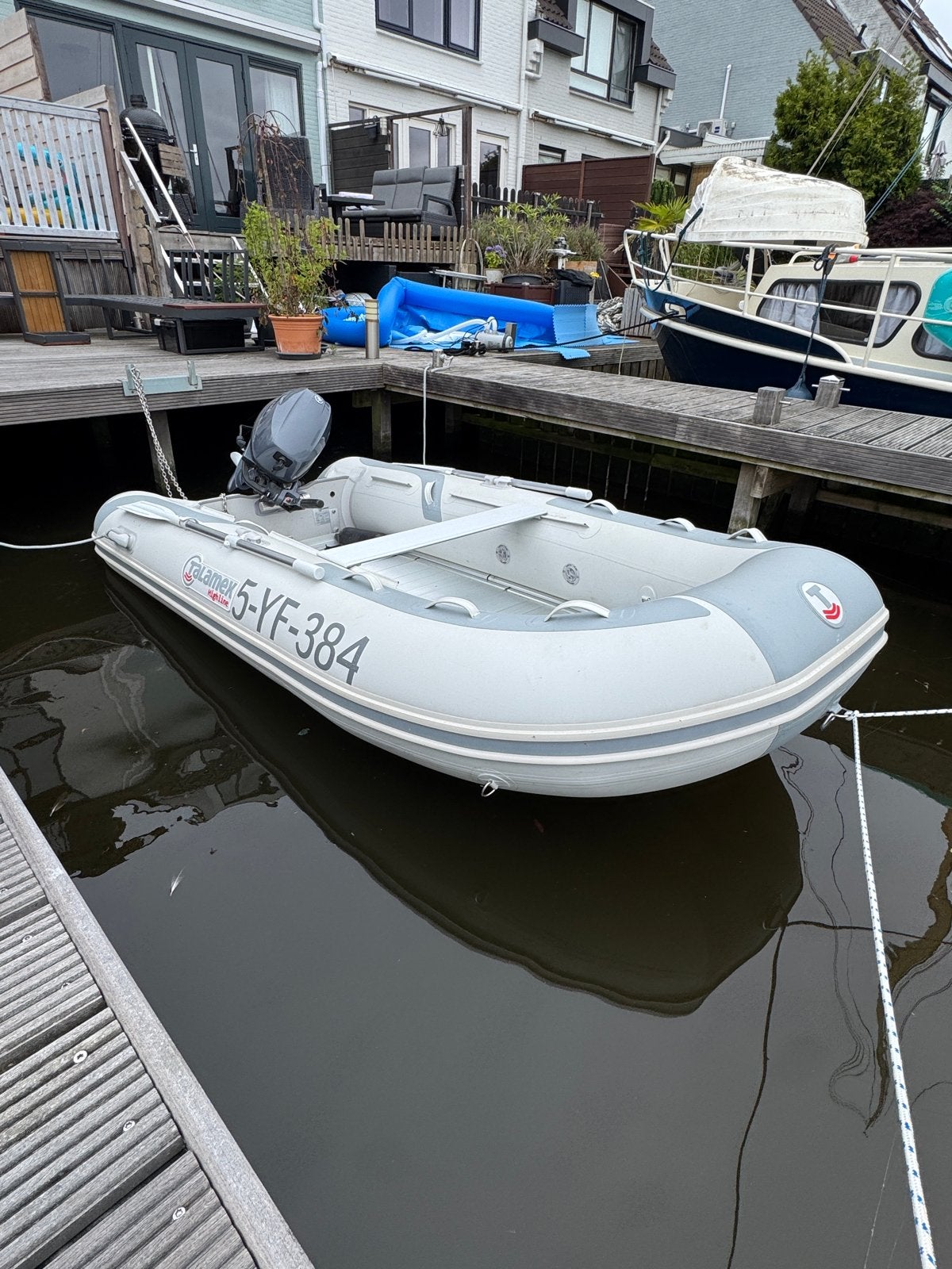 Talamex Highline 350 + Yamaha 20 PK 4-takt, Watersport en Boten, Ophalen, Aluminium, Zo goed als nieuw, Brandstoftank