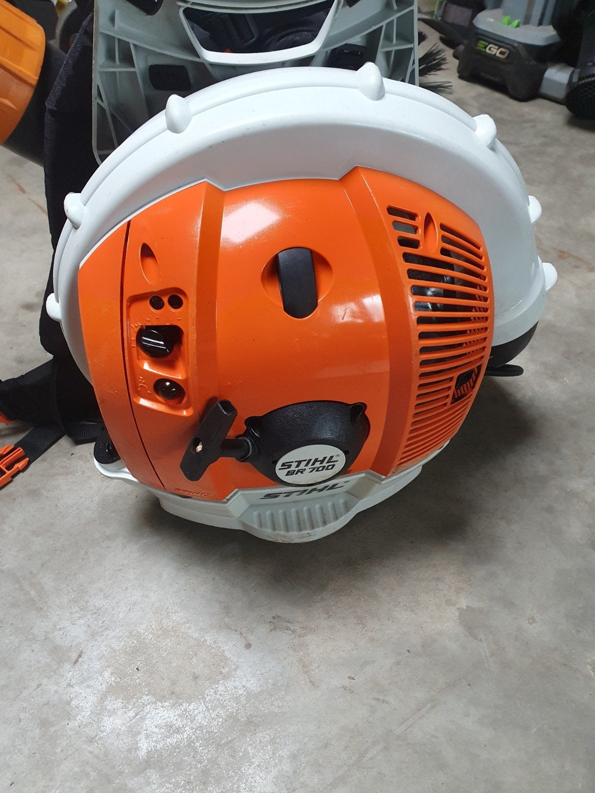 stihl br 700 bladblazer, Ophalen, Gebruikt, Benzine