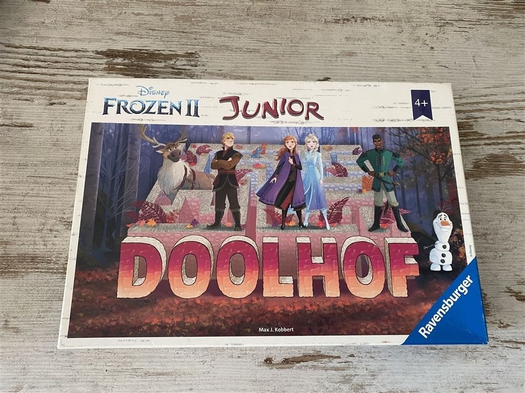 junior doolhof disney frozen 2 [s618], Verzenden, Zo goed als nieuw