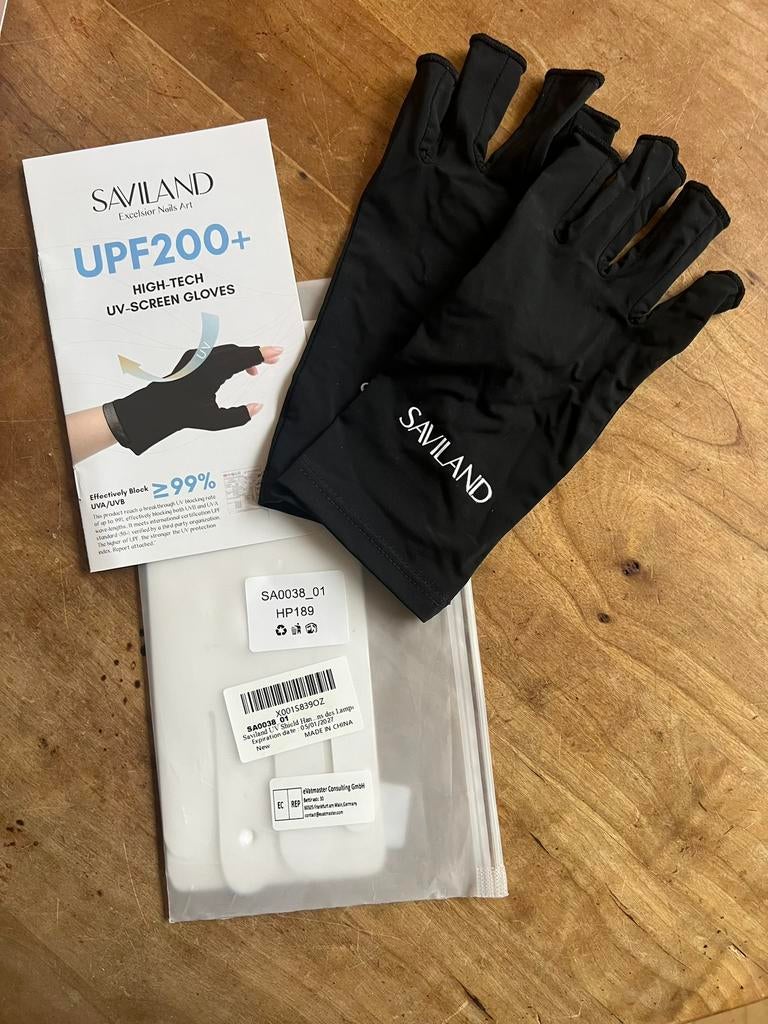 Beschermingshandschoenen Saviland voor gelnagellak, Ophalen, Zo goed als nieuw, Handen en Nagels