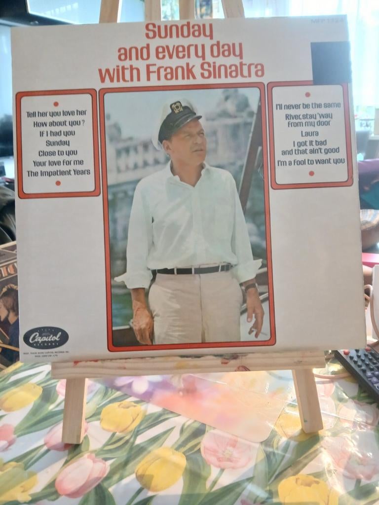 Frank Sinatra - Sunday and Every Day LP (Capitol), Ophalen of Verzenden, 1960 - 1969, Gebruikt, 12 inch