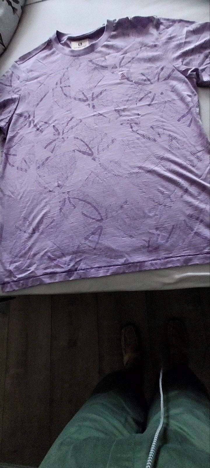 t shirt heren. Merk Gabbiano maat xxl. lila., Ophalen of Verzenden