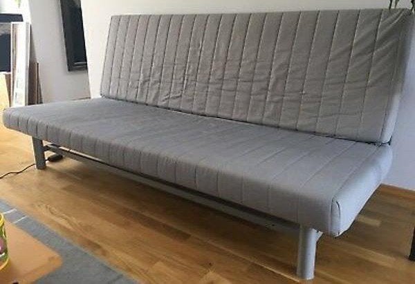 IKEA Beddinge slaapbank, Ophalen, Tweepersoons, 140 cm, Zo goed als nieuw