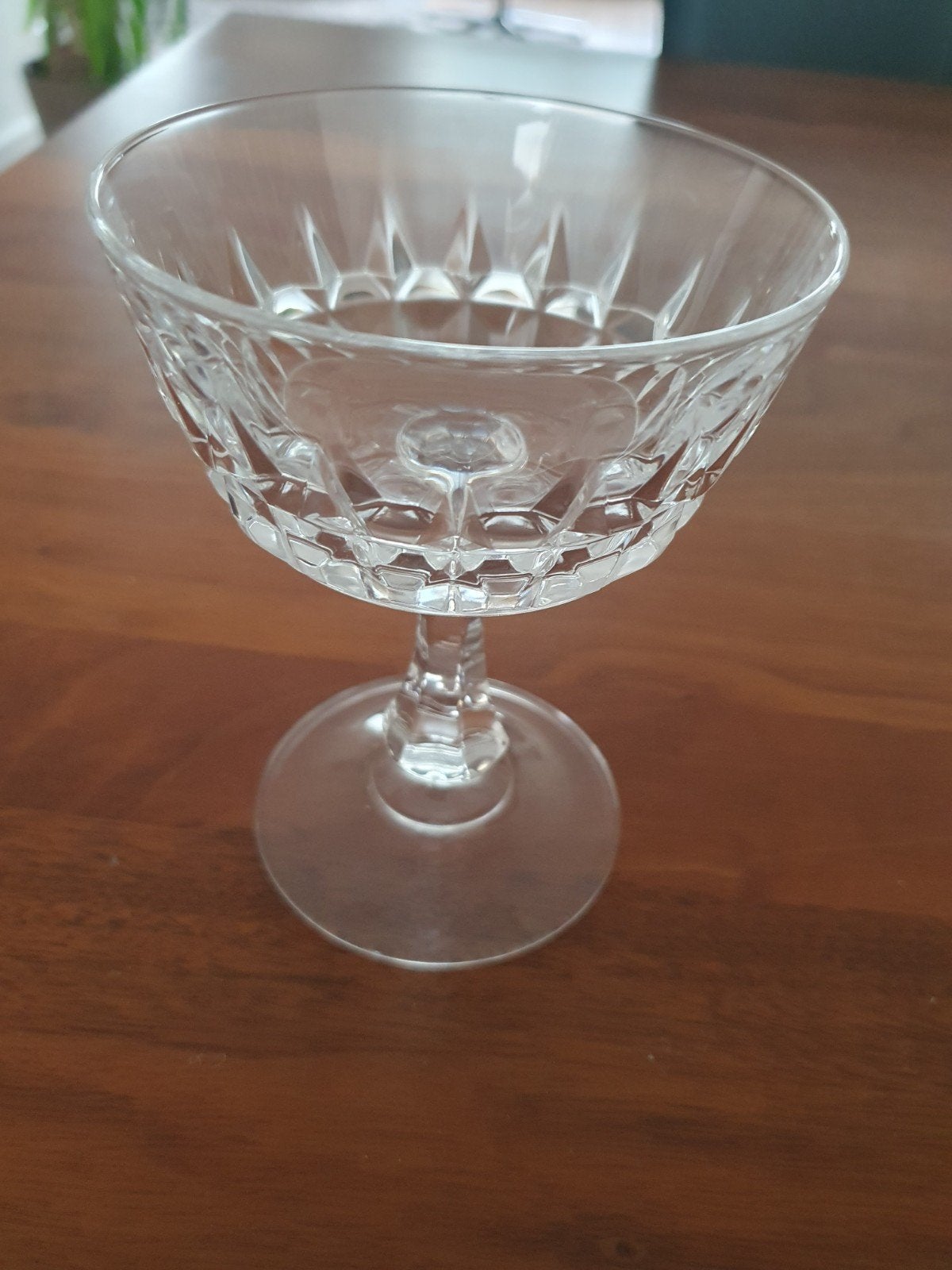 Set van 6 kristallen coupes/dessertglazen, Antiek en Kunst, Ophalen of Verzenden