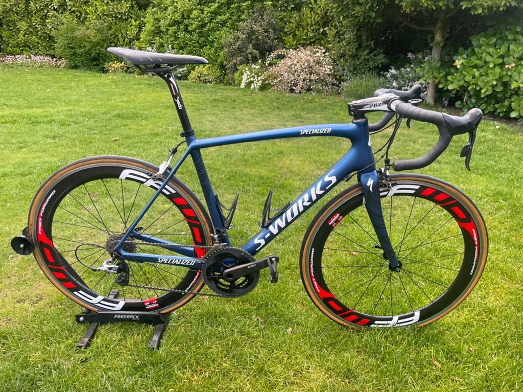 S-Works Tarmac SL3 mt 56 SRAM Red, Gebruikt, Carbon, Meer dan 20 versnellingen, 53 tot 57 cm