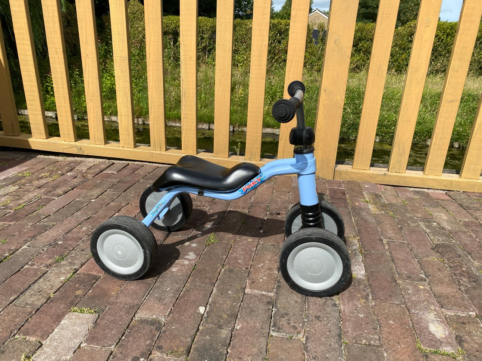 Puky loopfiets Pukylino - Lichtblauw, Ophalen, Gebruikt, Minder dan 16 inch