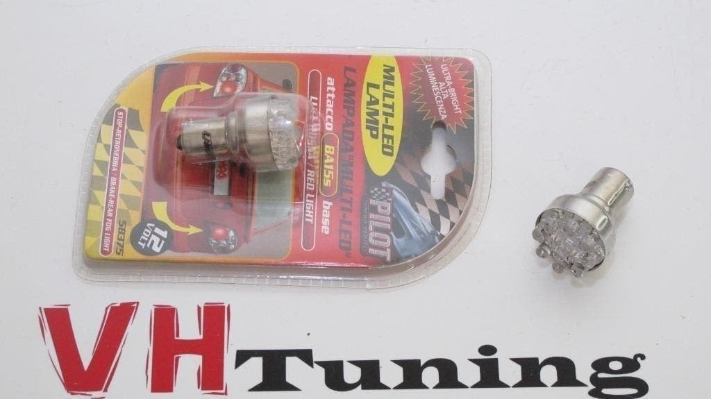Pilot 58375 1x BA15s 12V LED rood, Ophalen of Verzenden