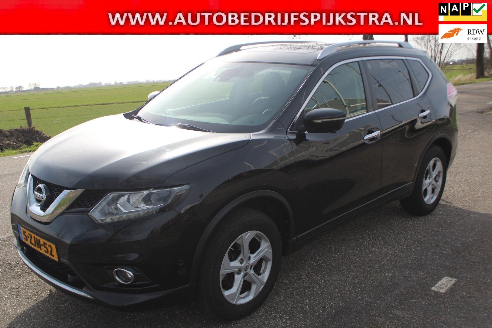Nissan X-Trail 1.6 dCi Tekna // VOL OPTIES //, Auto's, Euro 5, Gebruikt, Zwart, 4 cilinders