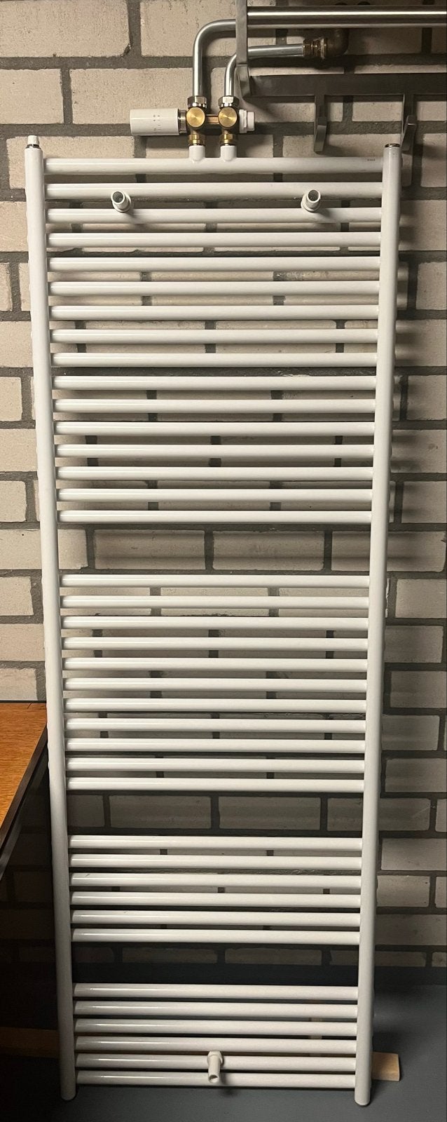 Plieger designradiator met IMI Heimeier thermostaat, Ophalen, Gebruikt, Radiator, 60 tot 150 cm