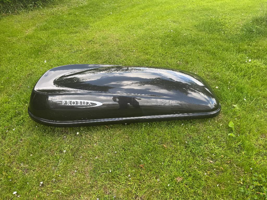 HAPRO Probox 455 BRILLIANT BLACK dakkoffer / skikoffer, Ophalen, Zo goed als nieuw