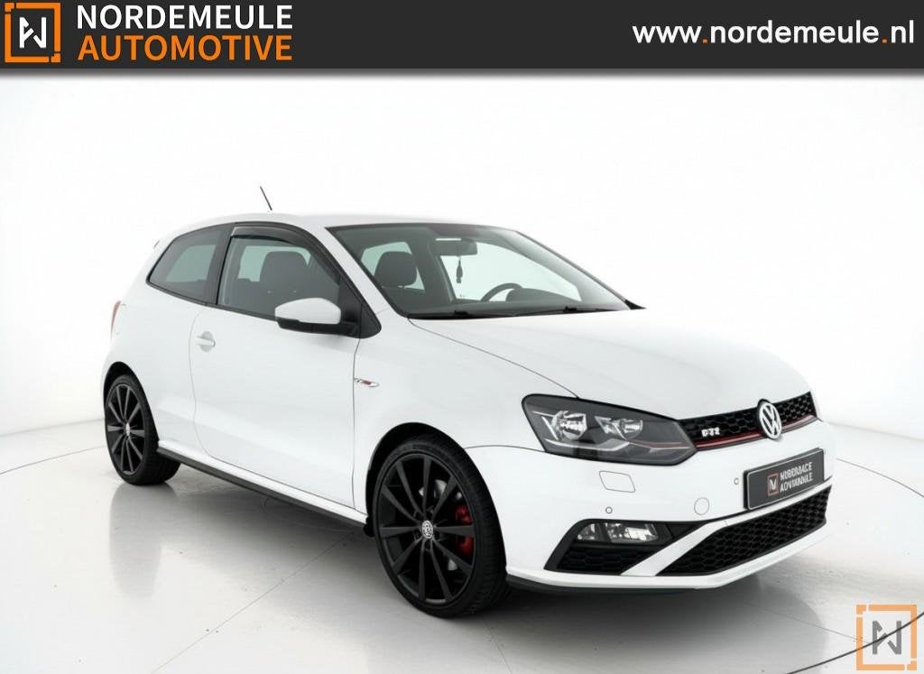 Volkswagen POLO 1.8 TSI GTI, LED, AUT, Cruise, Navi, Gebruikt, Wit, Bedrijf, 1180 kg
