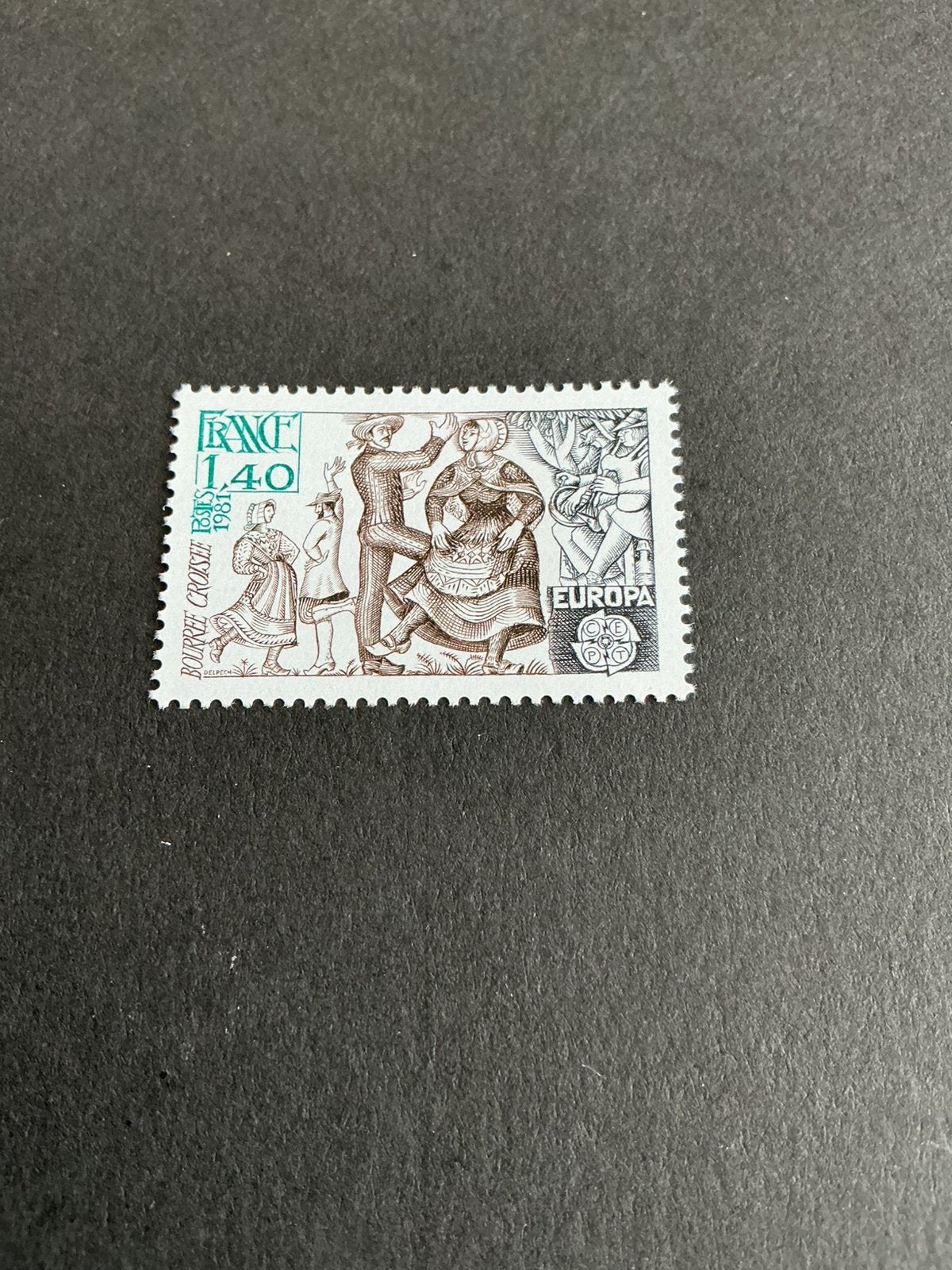 Frankrijk 1981: CEPT, Verzenden, Postfris