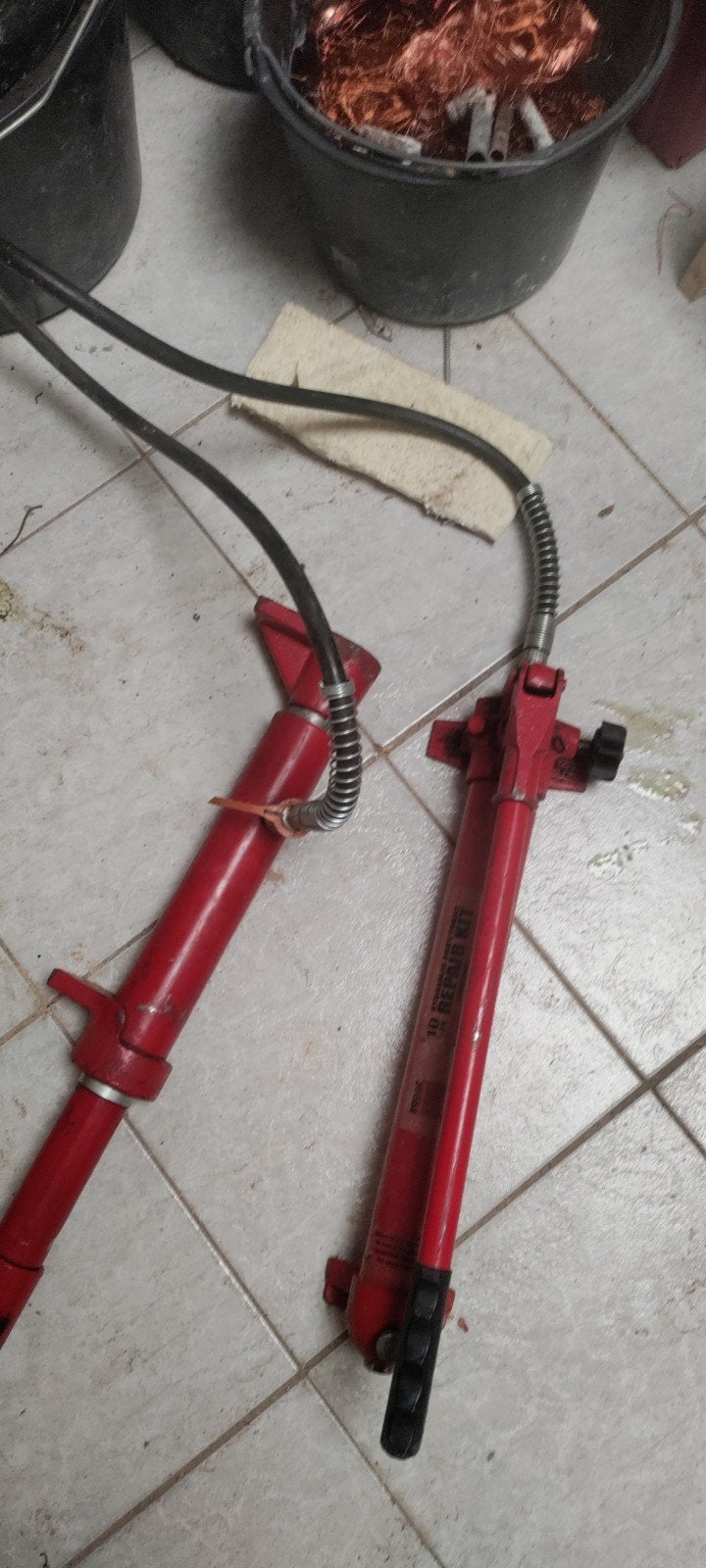 Rodac Hydraulische Pers 10 Ton - Body/Frame Repair Kit, Ophalen, Gebruikt