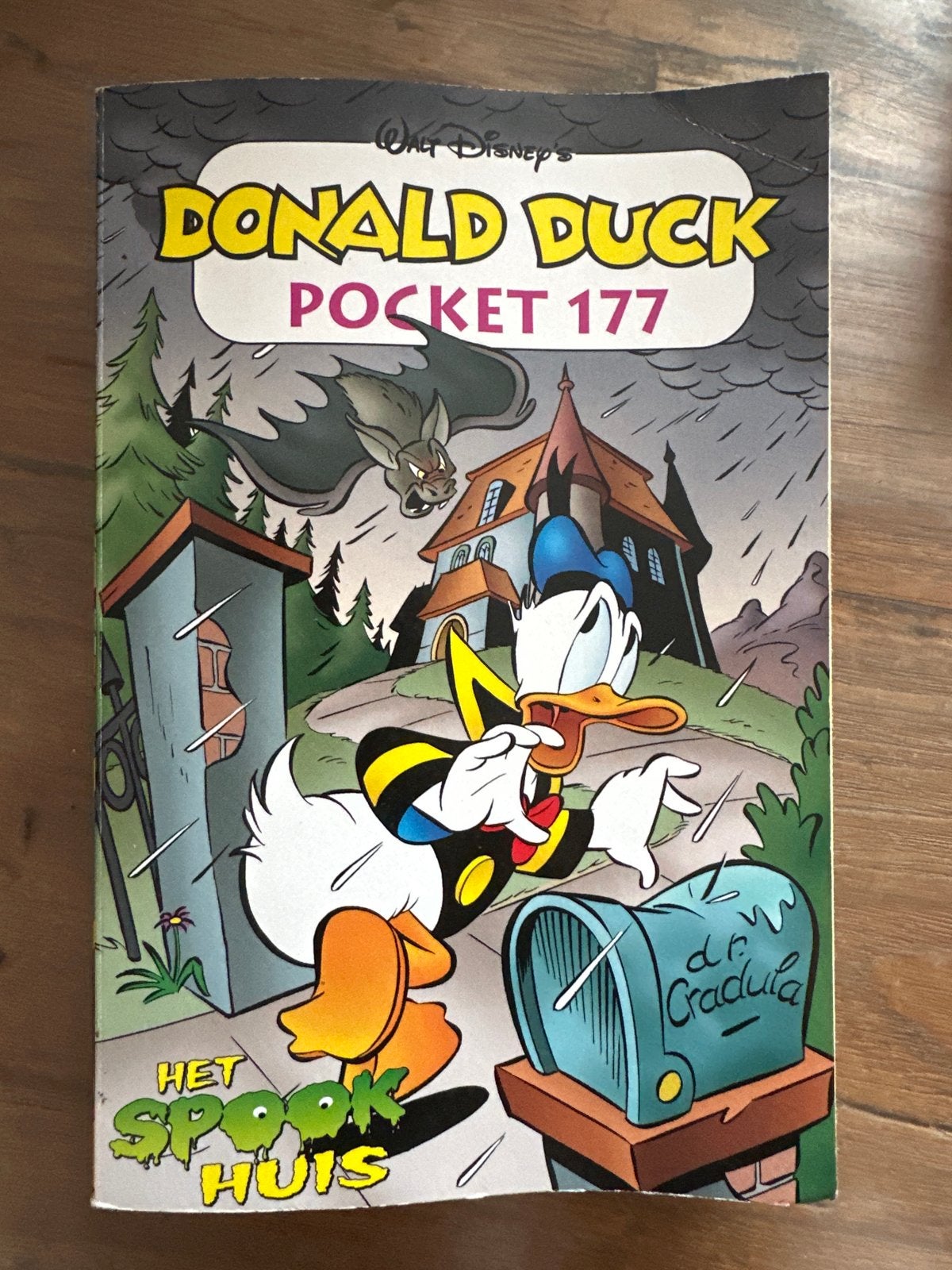 Donald Duck Pocket 177 - Het Spookhuis, Eén stripboek, Ophalen of Verzenden, Zo goed als nieuw
