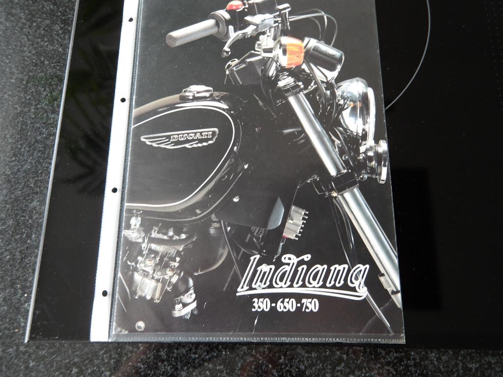 Folder Ducati Indiana 350 650 750, Motoren, Ophalen of Verzenden, Ducati