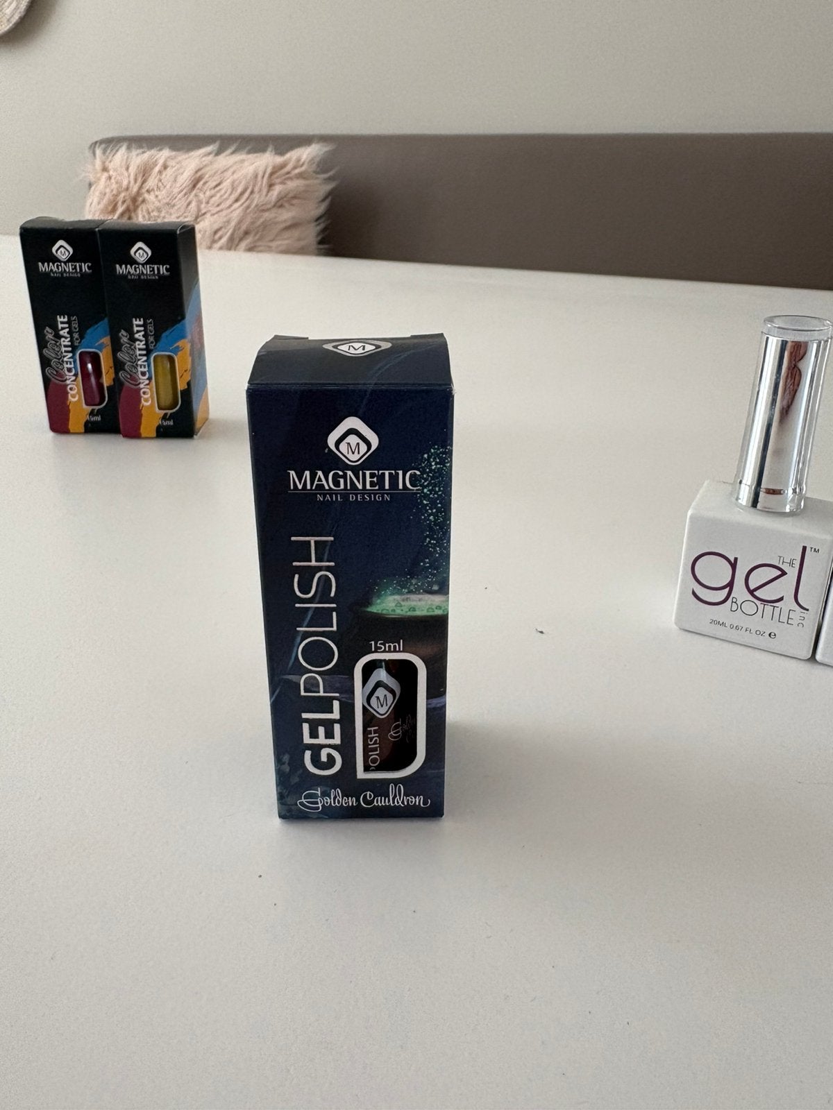 Magnetics nail design gelpolish, Ophalen of Verzenden, Zo goed als nieuw, Overige typen