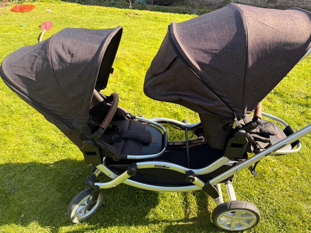 Duowagen zo goed als nieuw, Ophalen, Zo goed als nieuw, Kinderwagen of Buggy