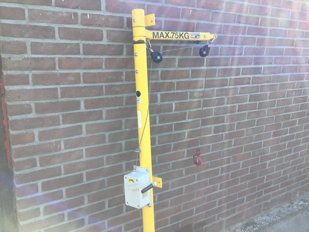 Mini hijskraan  voor in de bus of pickup. Zie foto’s, Ophalen, Nieuw