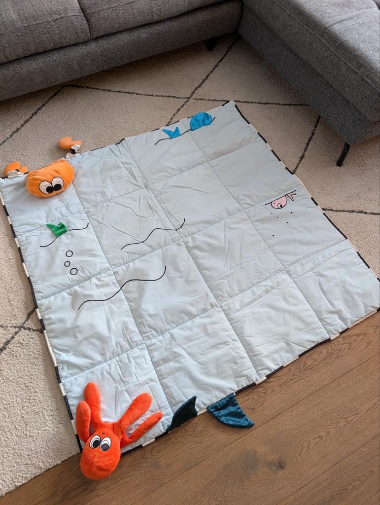 Ikea KLAPPA speelmat 114x114 cm, Kinderen en Baby's, Ophalen