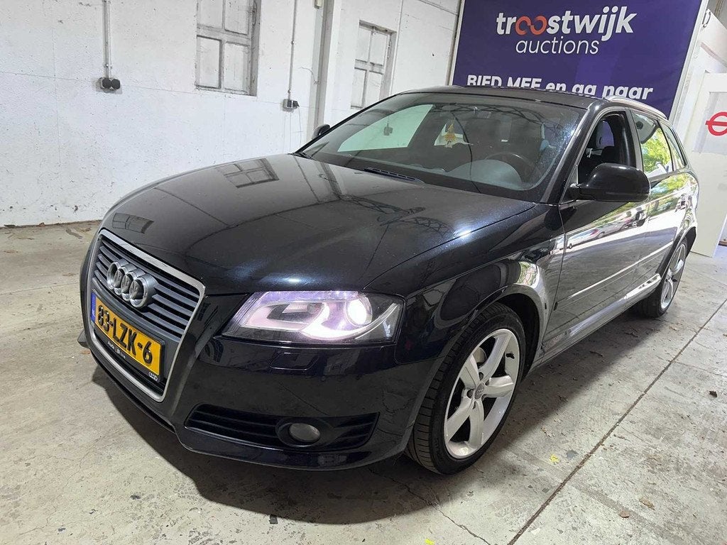 Audi - A3 Sportback - 1.4 TFSI S-edition - 83-LZK-6- 2010, Euro 5, Gebruikt, 66 €/maand, A3