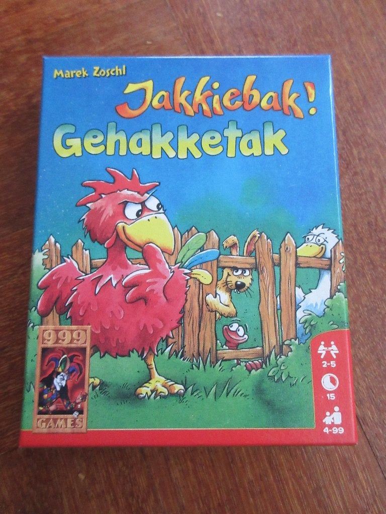 Jakkiebak! Gehakketak leeftijd: 4+, Ophalen of Verzenden, Gebruikt, Puzzelen