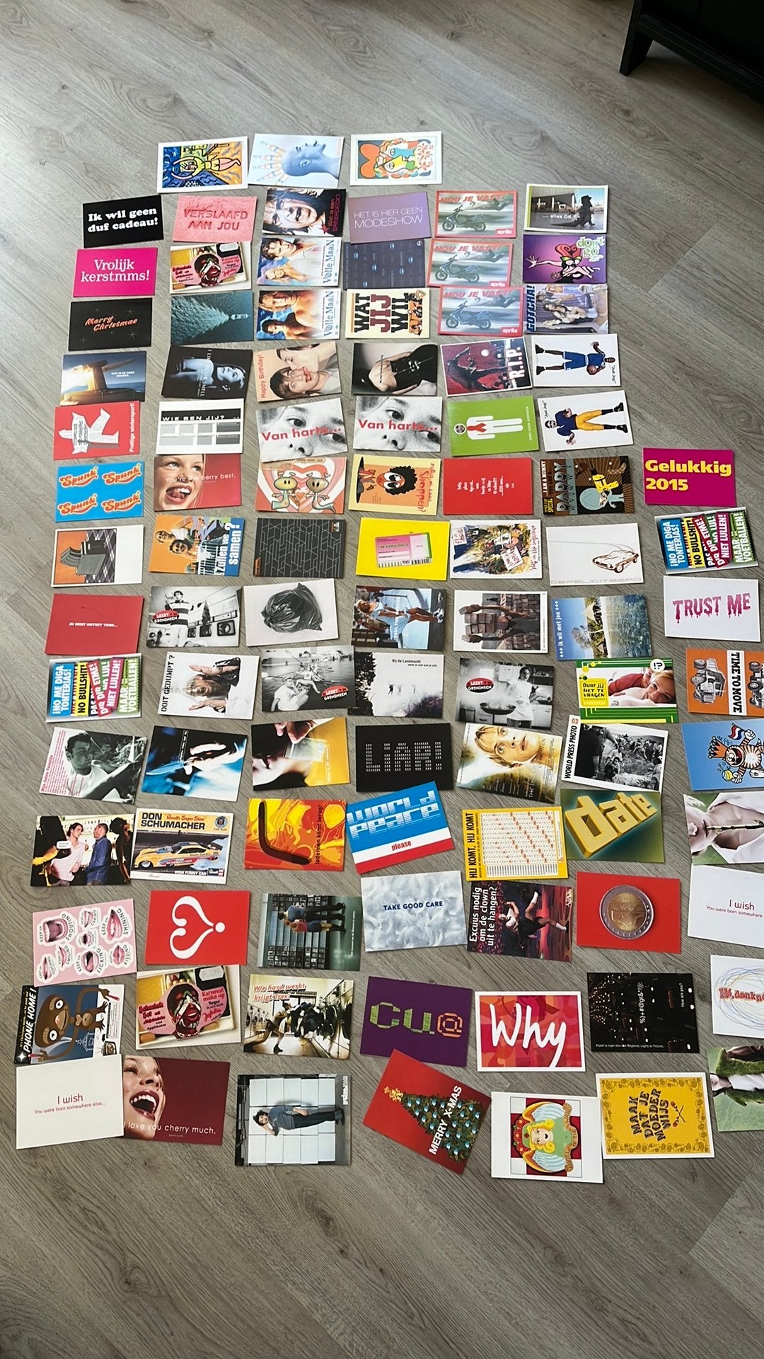 96 boomerang kaarten periode 1999 tot 2005, Ophalen of Verzenden, 1980 tot heden