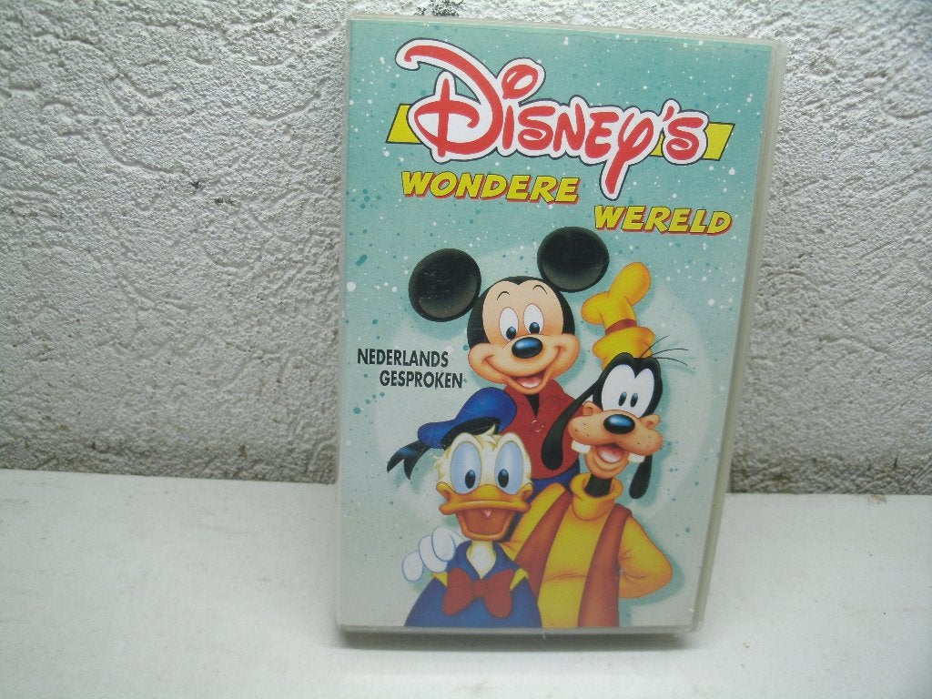 vhs 120a wondere wereld ned gespr, Cd's en Dvd's, VHS | Kinderen en Jeugd, Alle leeftijden, Ophalen of Verzenden, Gebruikt