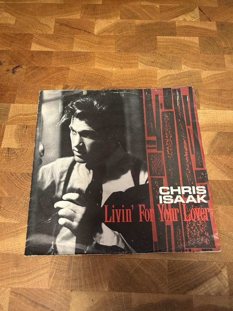 Chris Isaak Livin for your lover single, Ophalen of Verzenden, Gebruikt, Pop, Single